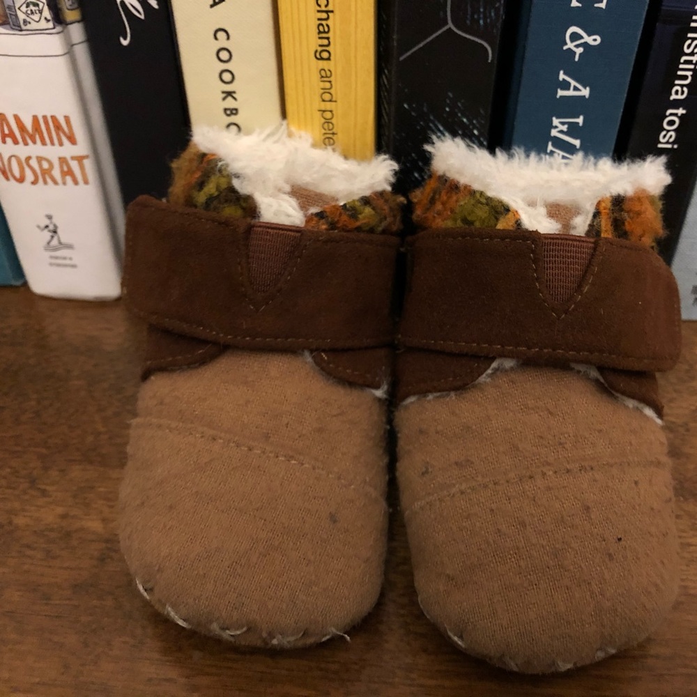 TOMS Lined Baby Booties